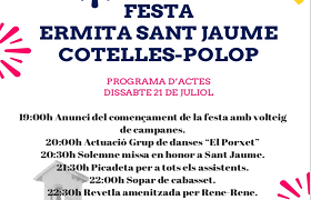 Festes Ermita Sant Jaumen de Cotelles 2018